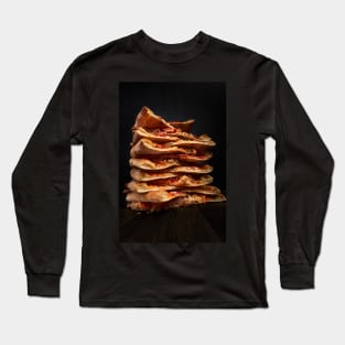 The tower of pizza Long Sleeve T-Shirt